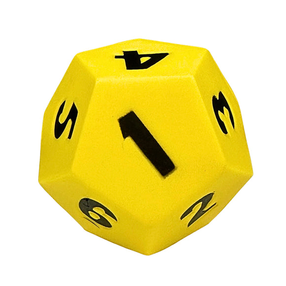 12 Sided Foam Dice