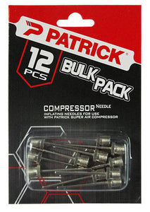 Patrick Inflator Needle Pack 12- Compressor Thick Thread