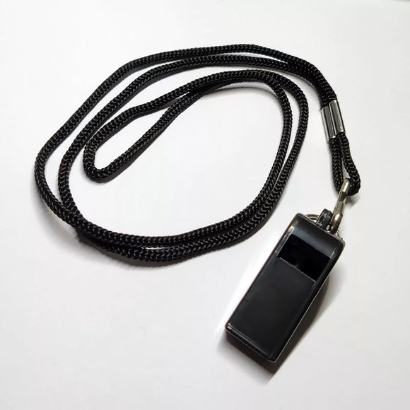 Regent Deluxe Plastic Whistle with Lanyard