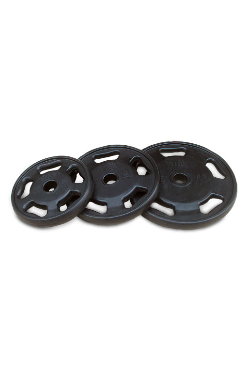 OLYMPIC RUBBER WEIGHT PLATES (52CM DIAMETER)