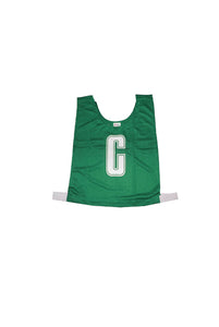 NETBALL BIB SET POLY JUNIOR/SENIOR EMERALD / BLACK