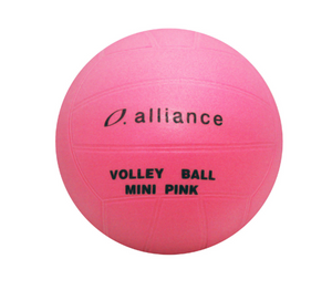 ALLIANCE MINI PINK PVC VOLLEYBALL - 8 INCH