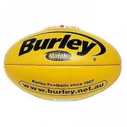 BURLEY MATCH AUSTRALIAN RULES FOOTBALL YELLOW