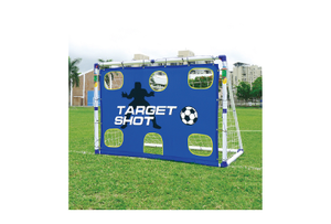 OUTDOOR PLAY SOCCER GOAL WITH TARGET